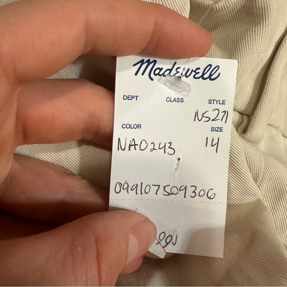 Madewell The Slouchy Straight Pant - Picture 3 of 4